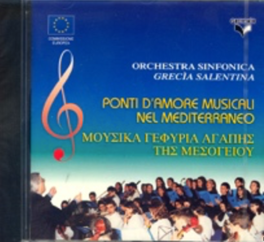 Copertina Ponti d’amore musicali nel Mediterraneo (Cd)