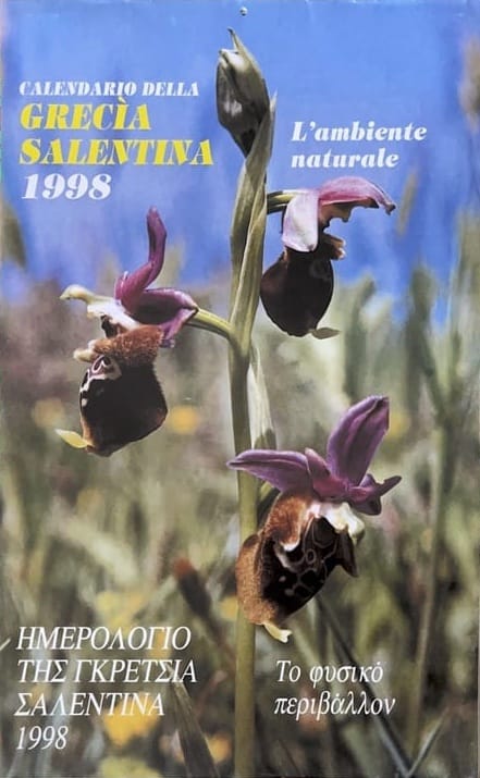 Copertina Calendario 1998
