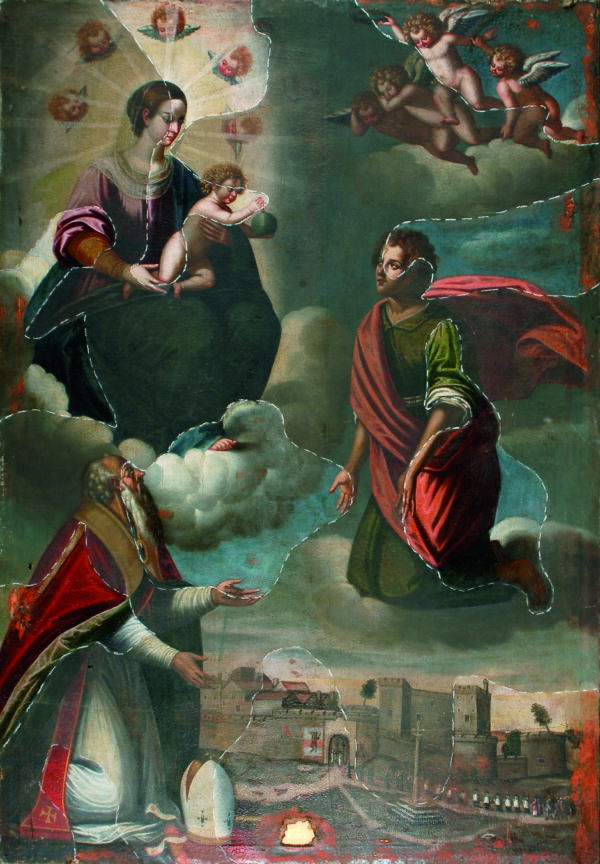 CORIGLIANO D’OTRANTO – Madonna con Bambino, S. Trifone in Gloria, S. Nicola
